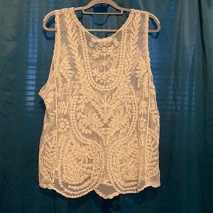 Shein Lace Tank stop